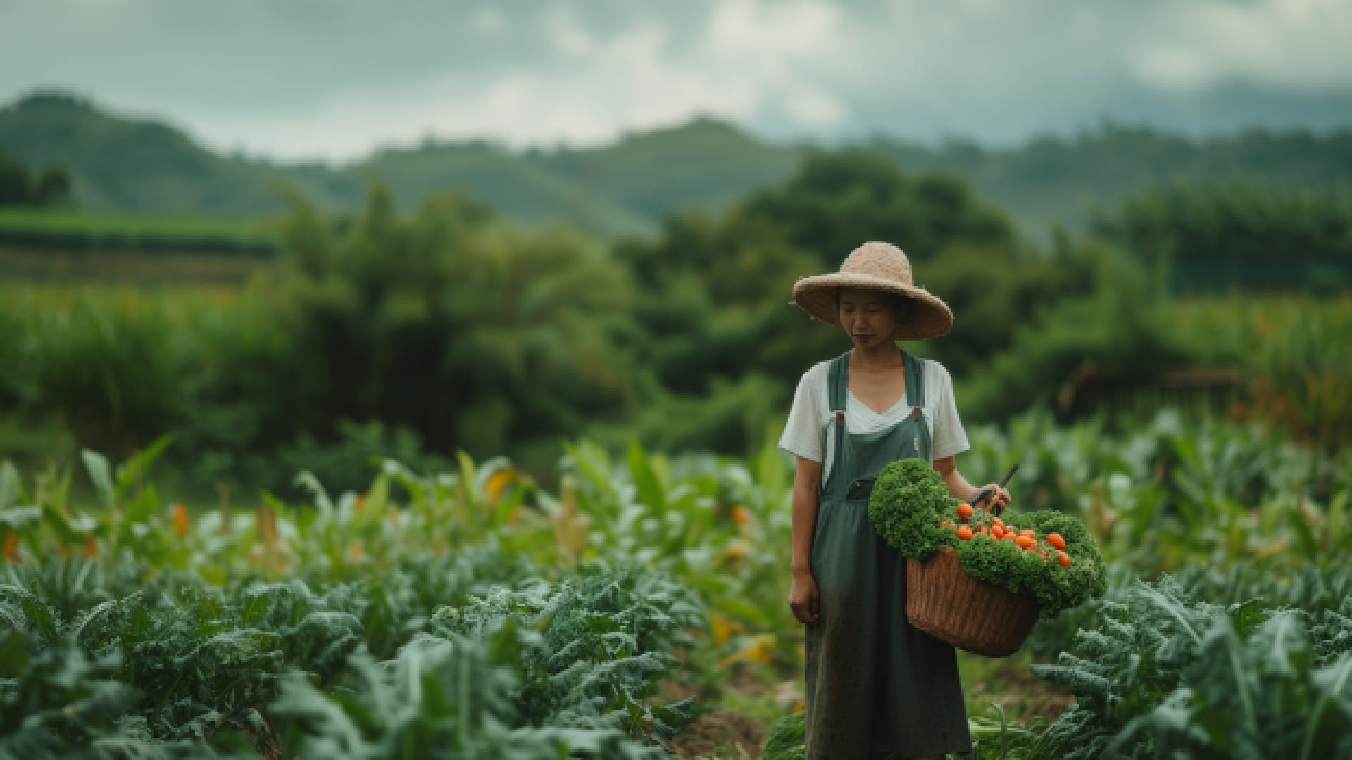 Woman-working-in-the-rural-farming